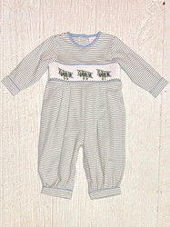 Whimsy Bay Flying By Smocked Romper