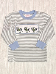 Whimsy Bay Flying By Smocked Tee