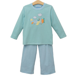 Trotter Street Kids Airplane Pant Set