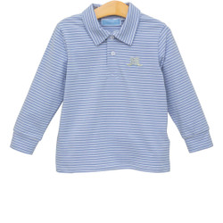 Trotter Street Kids Boots Embroidery Polo