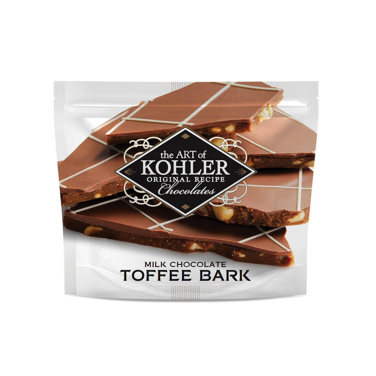 Milk Toffee Bark Eight Ounces | Toffee Bark | KOHLER Original