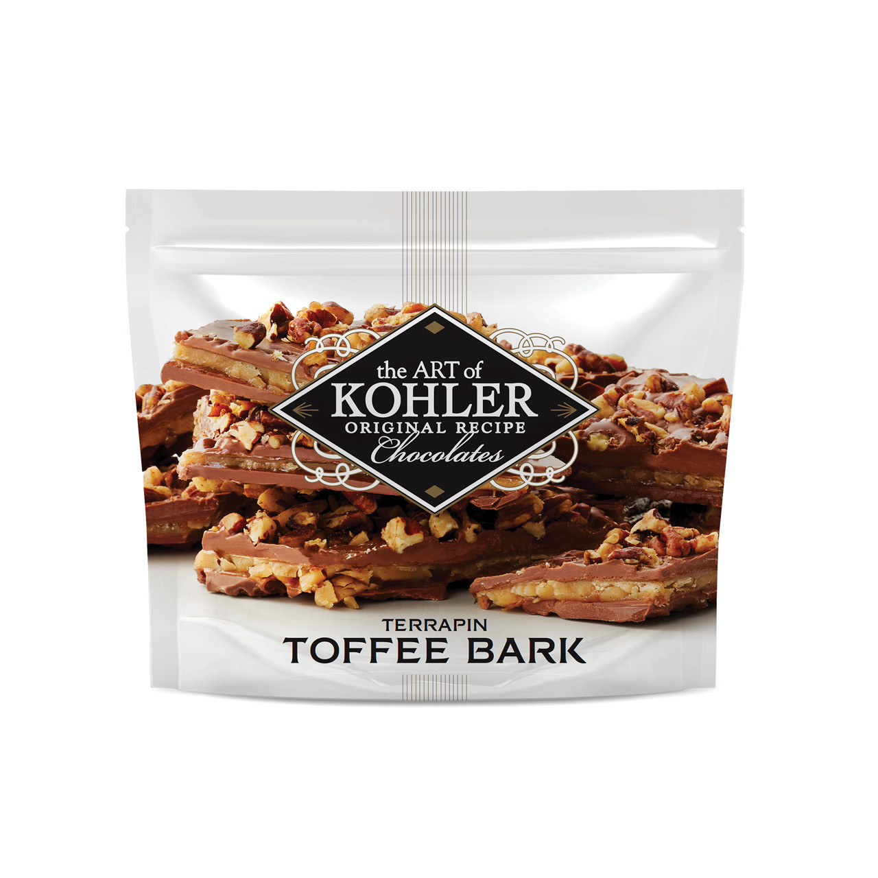 Terrapin Toffee Bark 8 Ounces | KOHLER Original Recipe Chocolates