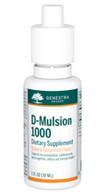 Genestra by Seroyal, Formula: 01159 - D-Mulsion 1000 (Spearmint) 1fl oz (30 ml)