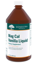 Genestra by Seroyal, Formula: 05233 - Mag Cal Vanilla Liquid 15.2 fl oz (450 ml)