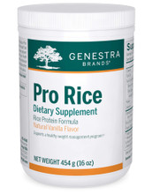 Genestra by Seroyal, Formula: 06412 - Pro Rice Powder 16oz (454 Grams)