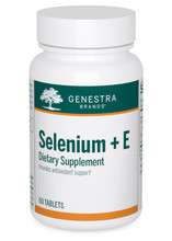 Genestra by Seroyal, Formula: 10537 - Selenium + E - 60 Tablets