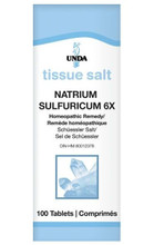 UNDA by Seroyal, Formula: 19211 - Natrium Sulfuricum 6X 100 Tablets/Schuessler