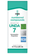 UNDA by Seroyal, Formula: 14007 - Unda #7 0.7 fl oz (20ml)