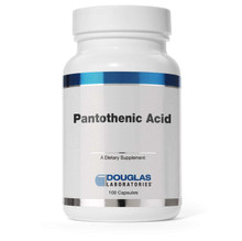 Douglas Laboratories, Formula: 7919 - Pantothenic Acid (500mg) - 100 Capsules