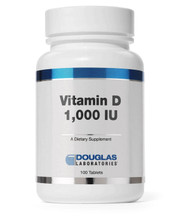 Douglas Laboratories, Formula: 83007 - Vitamin D (1,000 IU) - 100 Tablets