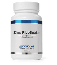 Douglas Laboratories, Formula: 202761 - Zinc Picolinate (20mg) - 100 Tablets