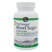 Nordic Naturals, Formula: 12170 - ProOmega® Blood Sugar - 60 Softgels