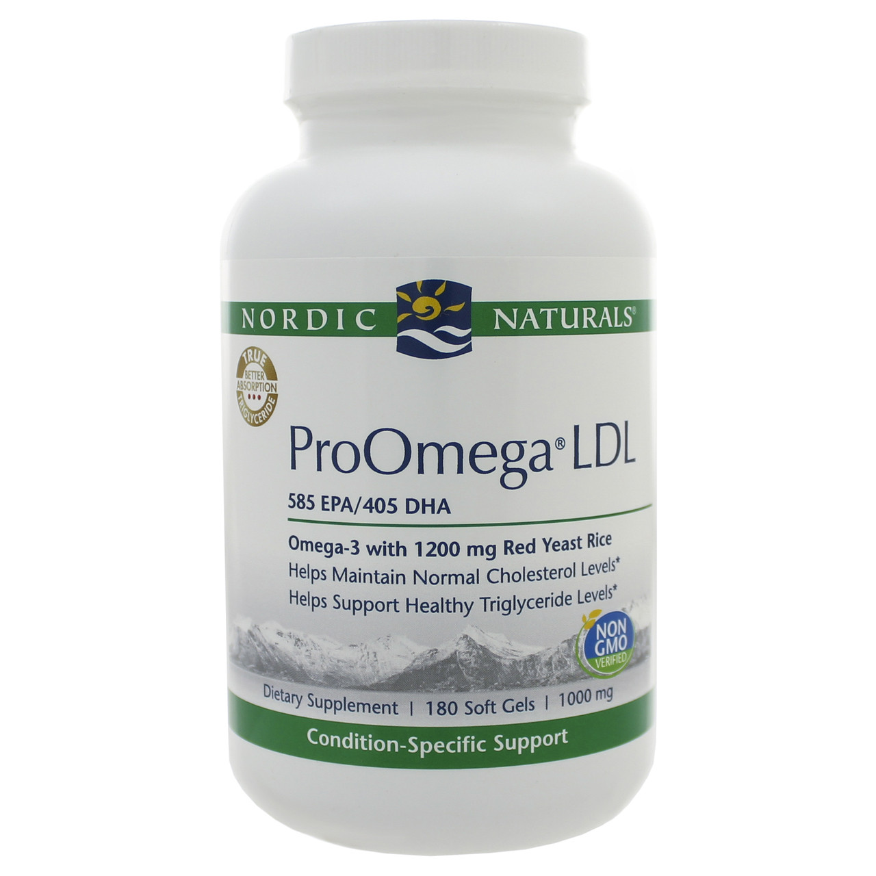 Nordic Naturals ProOmega LDL 180 Softgels Oakway Naturals