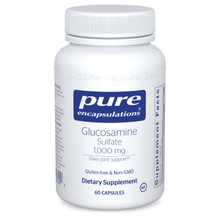 Pure Encapsulations, Formula: GS16 - Glucosamine Sulfate (1,000mg) - 60 Capsules