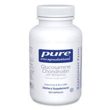 Pure Encapsulations, Formula: GCM1 - Glucosamine + Chondroitin with Manganese - 120 Capsules