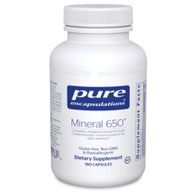 Pure Encapsulations, Formula: MF1 - Mineral 650 - 180 Capsules