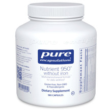 Pure Encapsulations, Formula: MVC1 - Nutrient 950® without iron - 180 Capsules