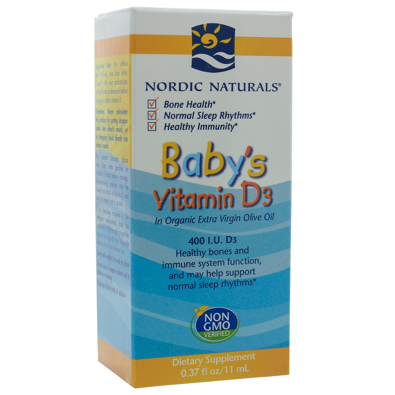 Nordic Naturals Baby's Vitamin D3 0.37 fl ozUnflavoredOakway Naturals