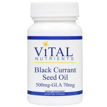 Designs for Health, Formula: VNBKCU - Black Currant Seed Oil 100 Softgels