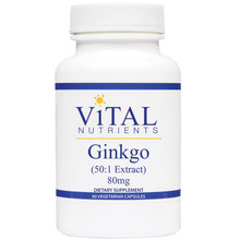 Designs for Health, Formula: VNGI - Ginkgo Extract 80mg 90 Vegetarian Capsules