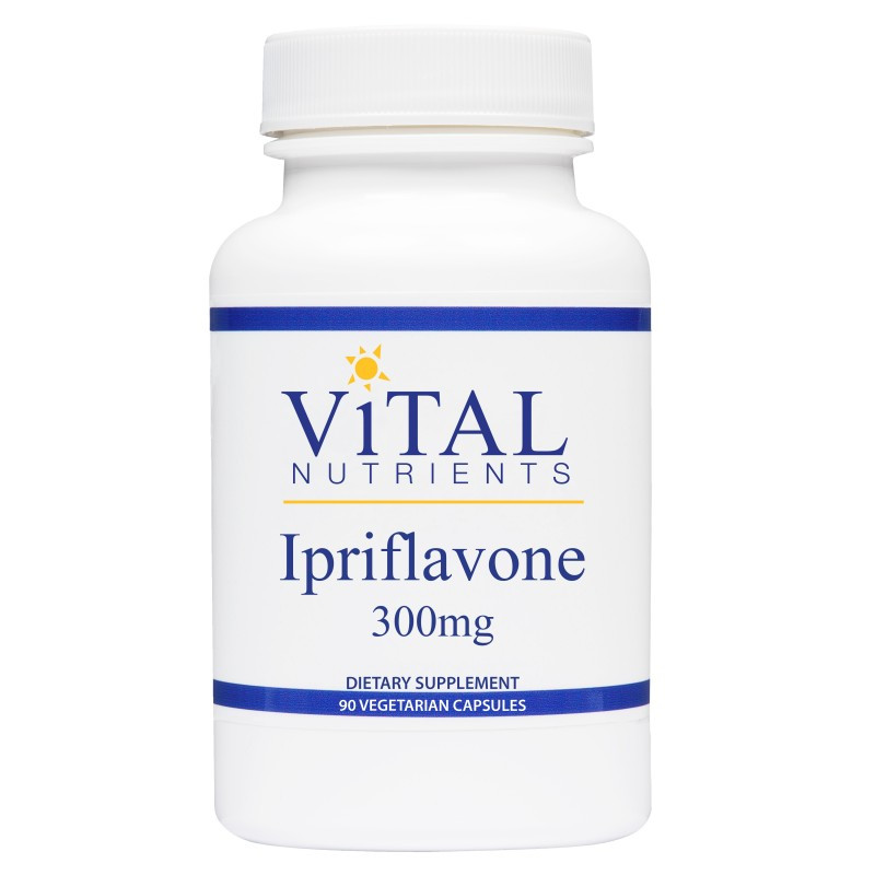 Vital Nutrients Ipriflavone 300mg 90 Vegetarian Capsules