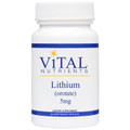 Designs for Health, Formula: VNLTH5 - Lithium (orotate) 5mg 90 Vegetarian Capsules