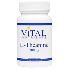 Designs for Health, Formula: VNTHEA - L-Theanine 200mg 60 Vegetarian Capsules