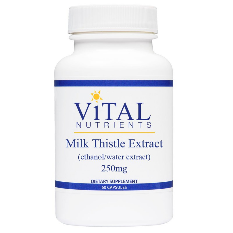 Vital Nutrients Milk Thistle Extract 60 Capsules