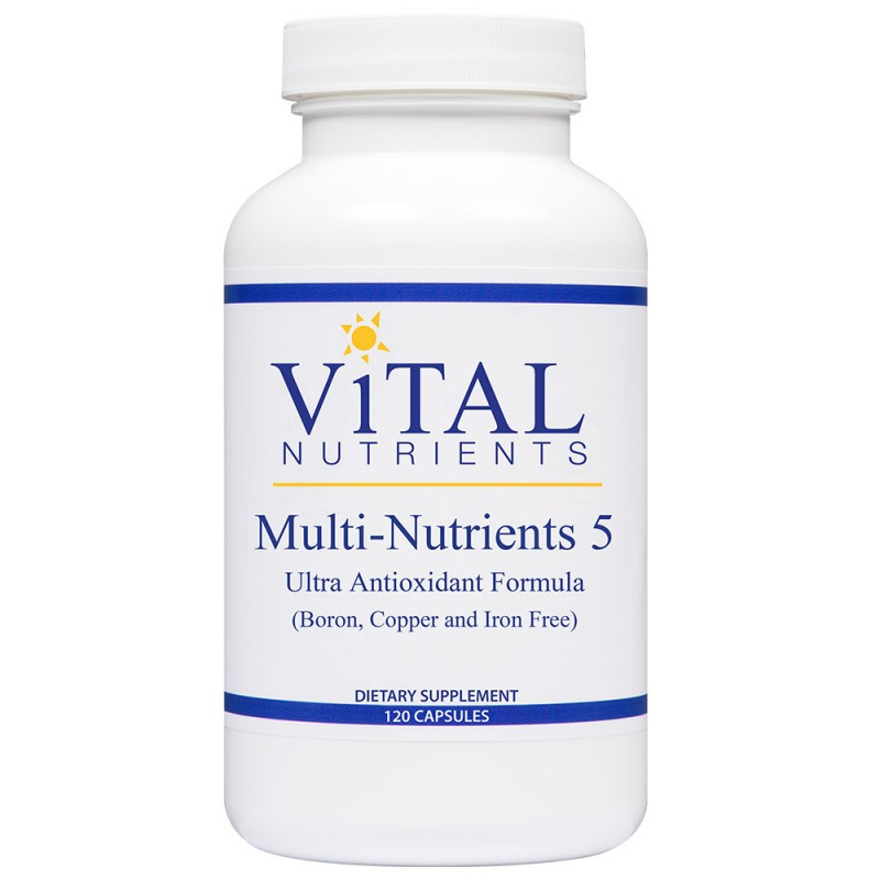 Vital Nutrients Multi-Nutrients 5 Ultra Antioxidant 120 Capsules