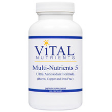 Designs for Health, Formula: VNM5 - Multi-Nutrients 5 Ultra Antioxidant 120 Capsules