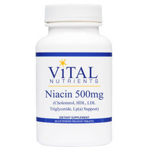 Designs for Health, Formula: VNNIA - Niacin 500mg 90 Extended Release Tablets