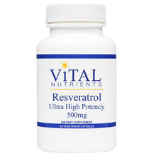 Designs for Health, Formula: VNRES - Resveratrol 500mg 60 Vegetarian Capsules
