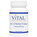 Designs for Health, Formula: VNVB12F - Vitamin B12/Methyl Folate 1000mcg/800mcg 100 Capsules