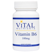 Designs for Health, Formula: VNVB6100 - Vitamin B6 100mg 100 Vegetarian Capsules
