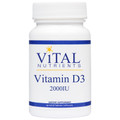 Designs for Health, Formula: VNVD2 - Vitamin D3 2000iu 60 Vegetarian Capsules