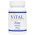 Designs for Health, Formula: VNZI - Zinc (Citrate) 30mg 90 Vegetarian Capsules