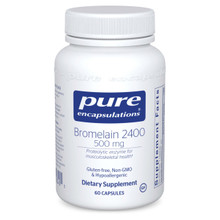 Pure Encapsulations, Formula: BR56 - Bromelain 2400 (500mg) - 60 Capsules