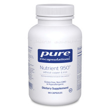 Pure Encapsulations, Formula: MVM9 - Nutrient 950® - 90 Capsules without Copper & Iron
