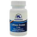 Progressive Labs, Formula: 1088 - Lithium Orotate (5mg) - 100 Vegetable Capsules