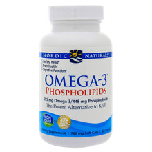 Nordic Naturals, Formula: 01621 - Omega-3 Phospholipids - 60 Softgels