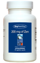 Allergy Research Group, Formula: 74700 - Zen 200mg 60 Vegetarian Capsules
