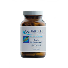 Metabolic Maintenance, Formula: 00521 - Basic Maintenance Plus with Vitamin D - 120 Capsules