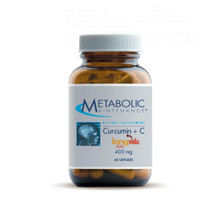 Metabolic Maintenance, Formula: 00709 - Curcumin + C (Longvida) (400mg) - 60 Capsules