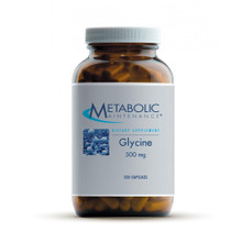 Metabolic Maintenance, Formula: 00118 - Glycine (500mg) - 250 Capsules