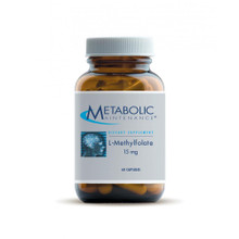 Metabolic Maintenance, Formula: 00551 - L-Methylfolate (15mg) - 60 Capsules