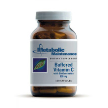 Metabolic Maintenance, Formula: 00230 - Vitamin C 500mg (Buffered with Bioflavonoids) - 100 Capsules