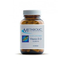 Metabolic Maintenance, Formula: 00511 - Vitamin D-3 [10,000 IU] - 60 Capsules