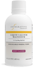 Integrative Therapeutics, Formula: 10881 - Liquid Calcium Magnesium 1:1 Berry  16oz (480 mL) Liquid