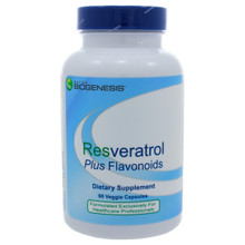 Nutra BioGenesis, Formula: 101308 - Resveratrol Plus Flavonoids - 90 Capsules