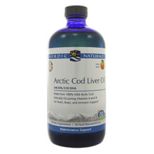 Nordic Naturals, Formula: 54786 - Arctic Cod Liver Oil 16oz Liquid